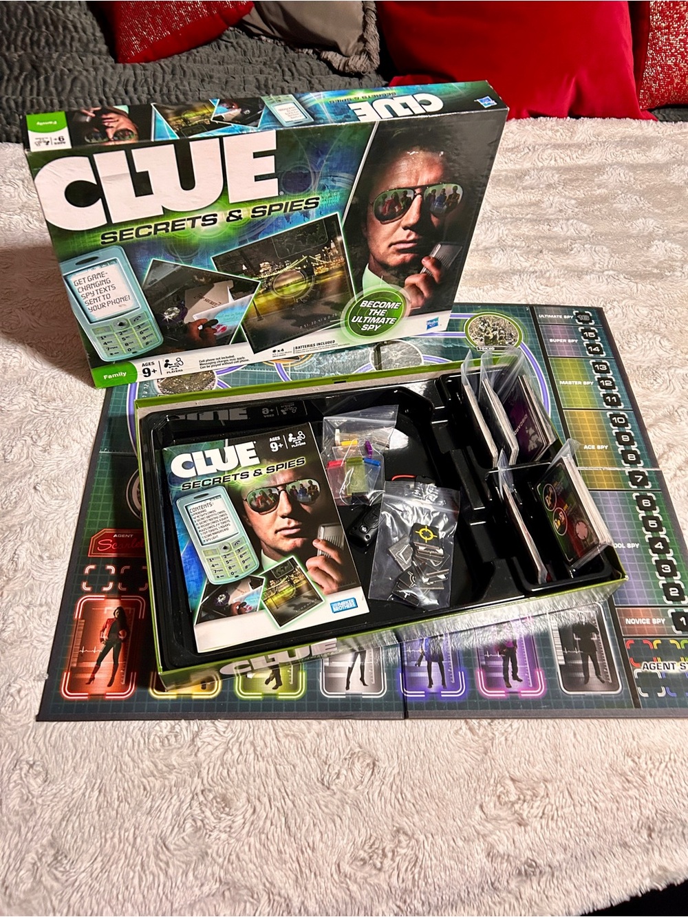 Clue Spy Game – Complete